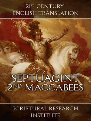 cover image of Septuagint--2nd Maccabees